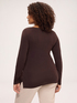 Second-skin sweater in cashmere blend image number 1
