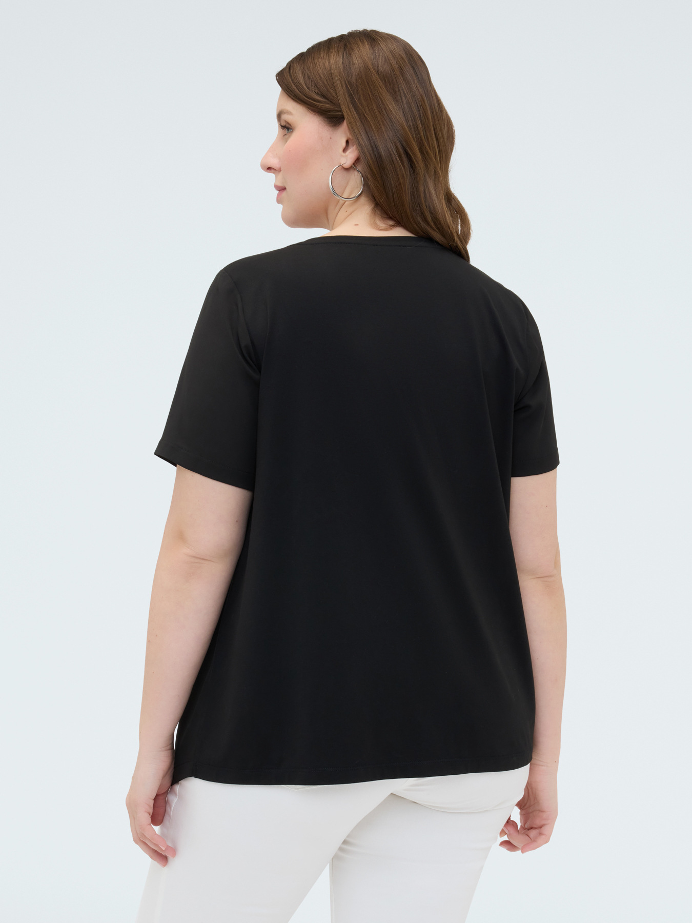 T-shirt bimati&egrave;re avec d&eacute;tail portefeuille image number 1