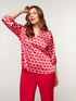 Blusa con estampado geom&eacute;trico image number 0