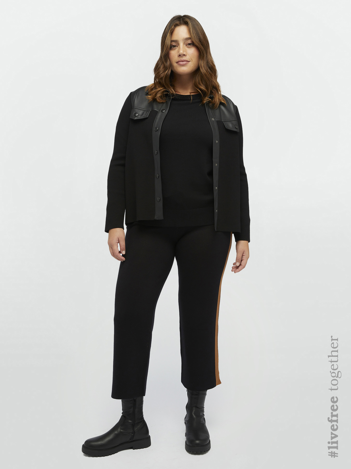 Pantalon en tricot de viscose LENZING&trade; ECOVERO&trade; image number 0