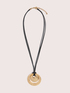 Necklace with double pendant image number 1