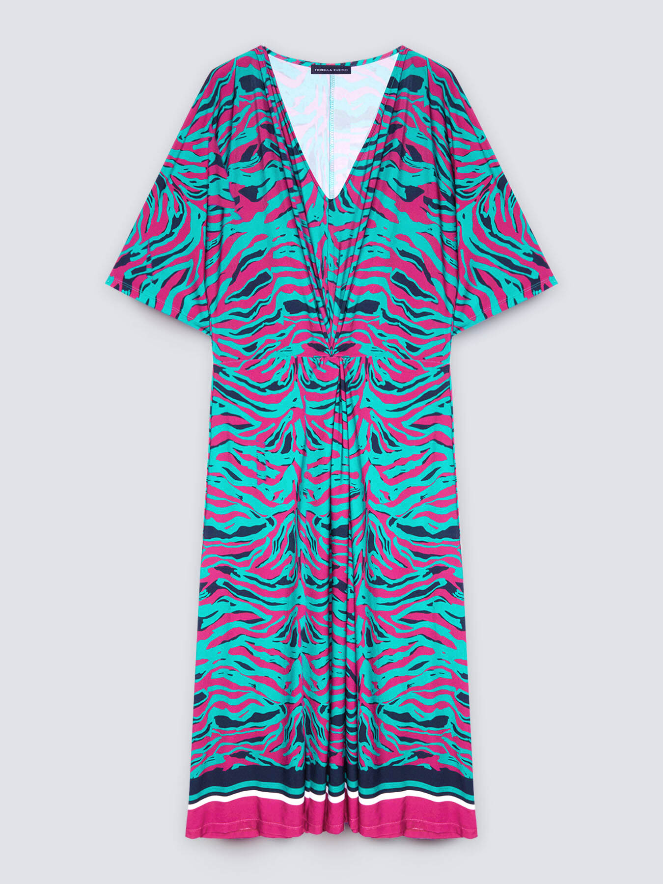 Robe imprim&eacute;e en jersey image number 4