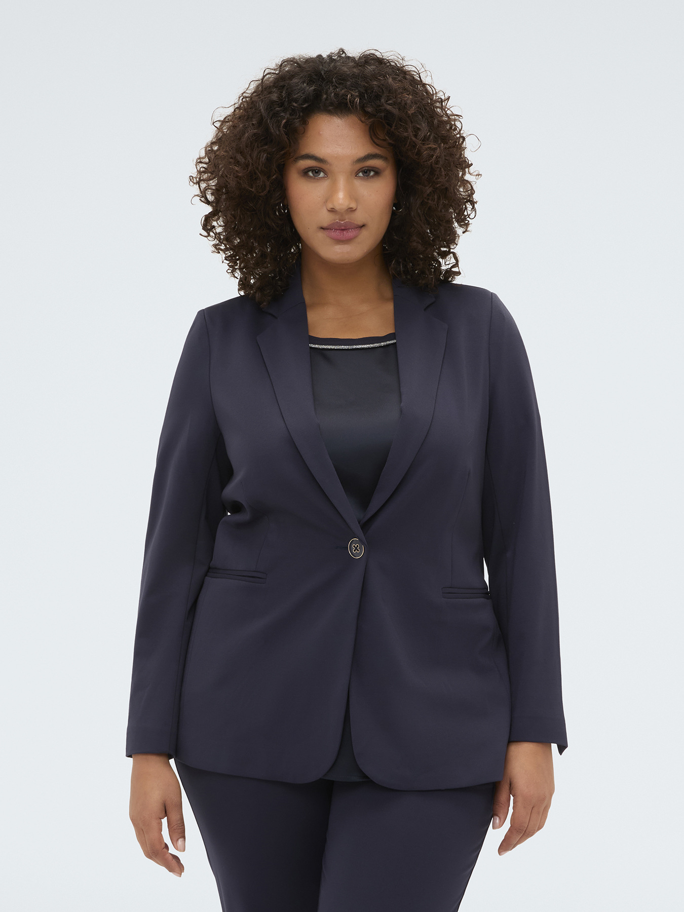 Blazer en jersey Milano image number 2
