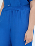 Cropped viscose trousers image number 3