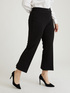 Pantaloni kick flare in punto milano image number 2