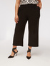 Wide-leg jersey trousers image number 2