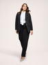 Blazer strutturato in tessuto stretch image number 2
