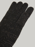 Tricot lurex gloves image number 1