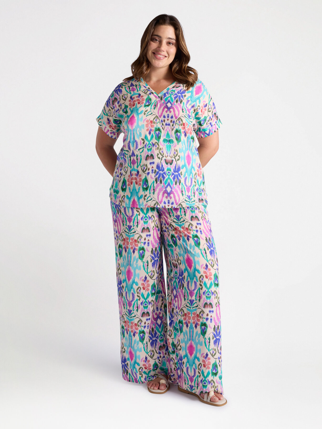 Bedruckte Bluse image number 0