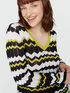 Pull avec motif &agrave; chevrons image number 2