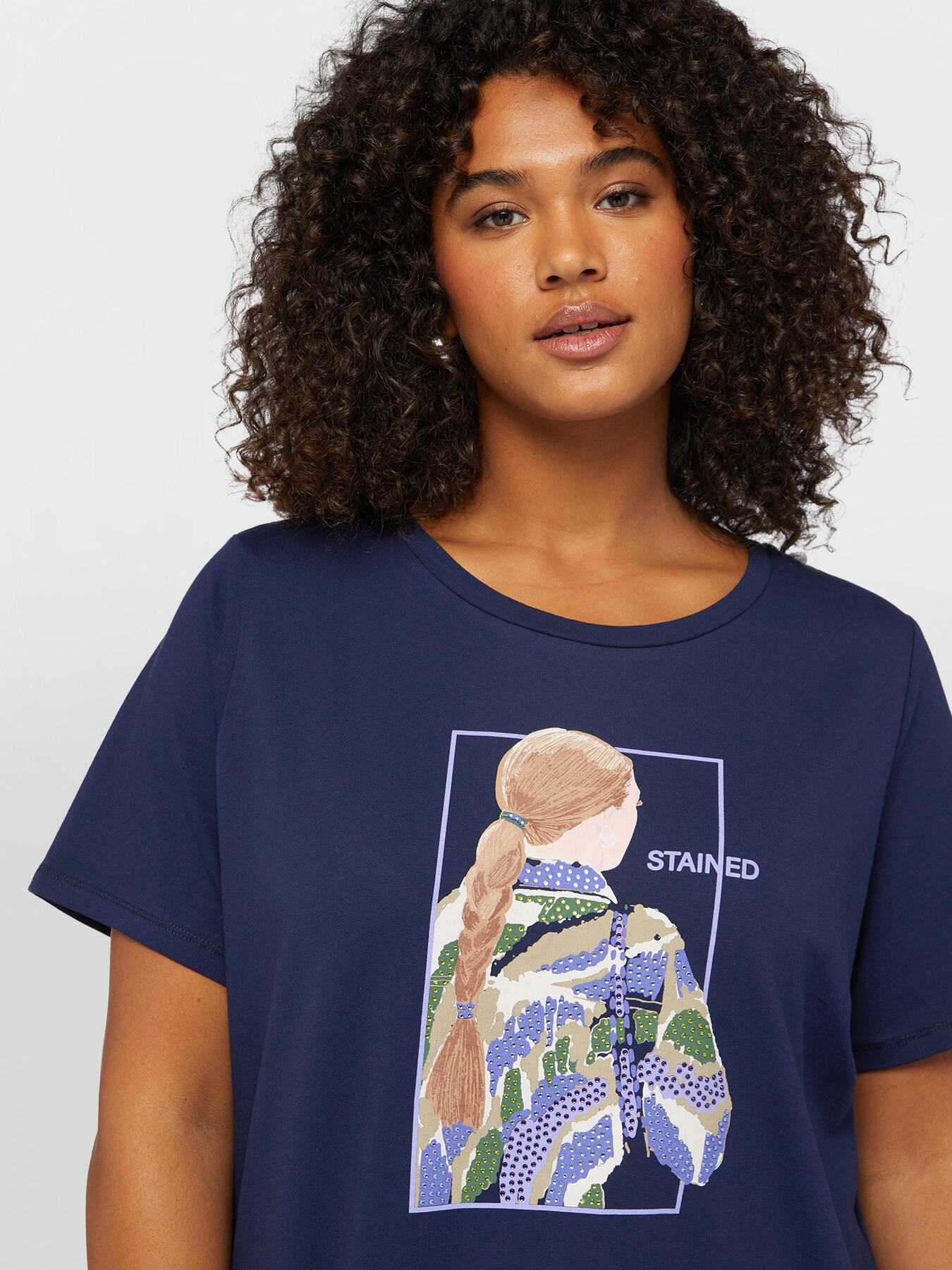 T-Shirt mit Aufdruck image number 2