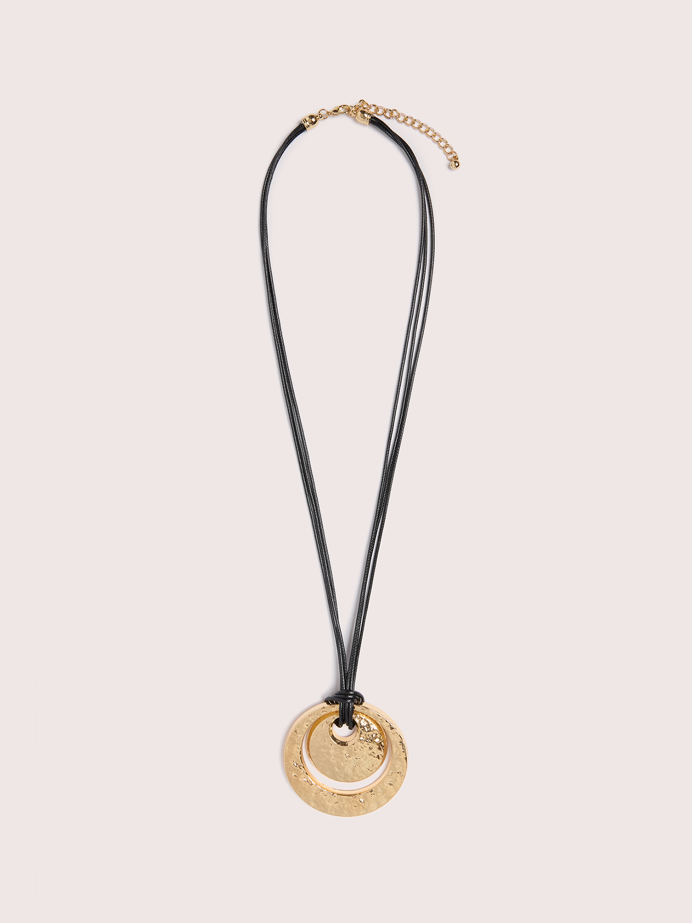 Necklace with double pendant image number 0