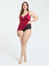 High-waisted briefs with ruched band image number 0