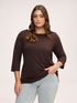 Boat neck t-shirt image number 0