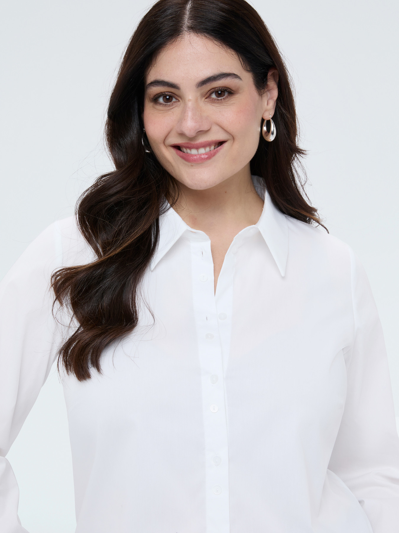 Classic poplin cotton shirt image number 2