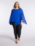 Elegante Oversize-Bluse mit Paillettentop image number 2