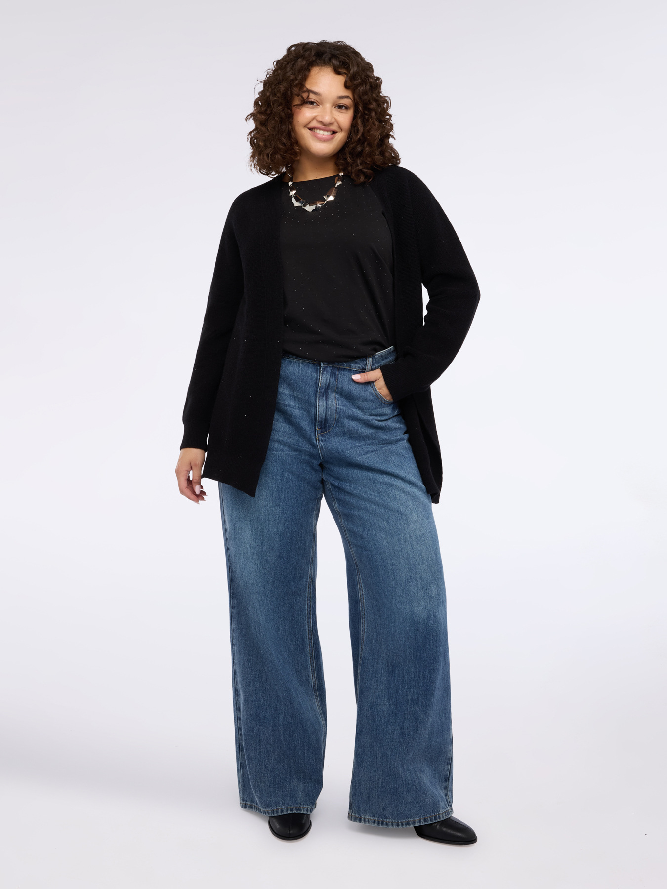 Top mit Lichtpunkten image number 5