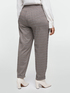 Pantalones joggers con estampado de cuadros de l&uacute;rex image number 1