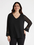 LENZING&trade; ECOVERO&trade; viscose blouse image number 2