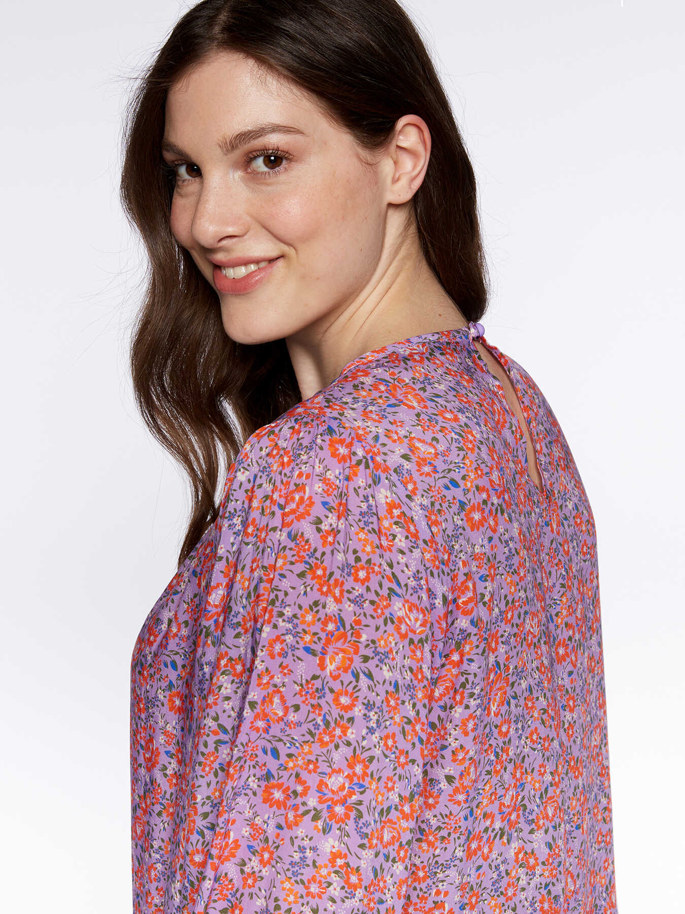 Blusa stampa a fiori image number 3