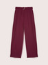 Wide Leg Trousers with Ring Belt image number 4