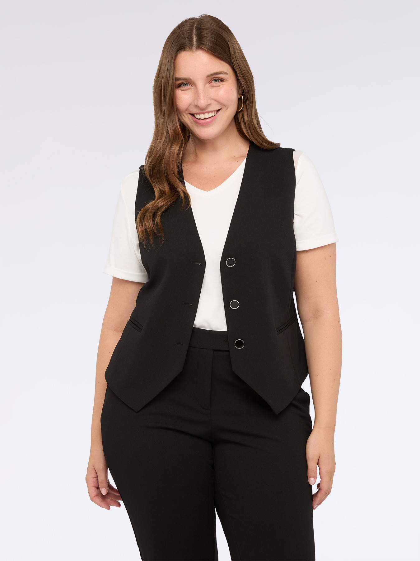 Gilet en tissu extensible image number 0