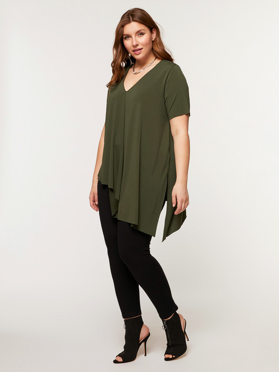 Fiorella Rubino Leggings tinta unita Donna Nero