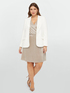 Pleated champagne coloured dress image number 5