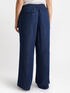 Wide trousers with TENCEL&trade; fibres image number 1