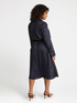 Chemisier dress with belt at the waist image number 2
