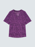 T-Shirt aus Jacquard mit Print image number 4