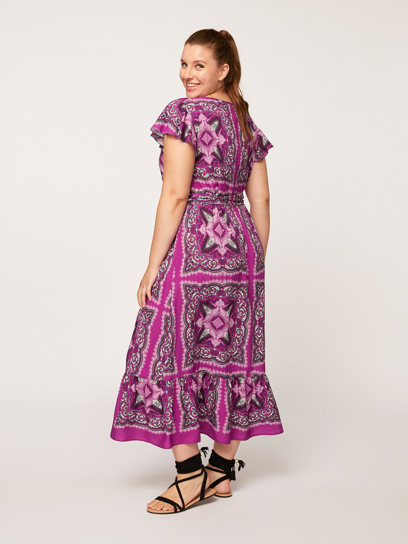 Vestido con estampado bandana image number 1