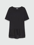 Dual fabric boxy T-shirt image number 4