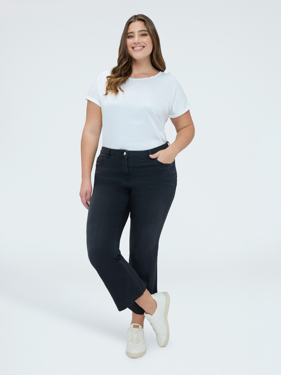 Jeans Kick Flare lavaggio black