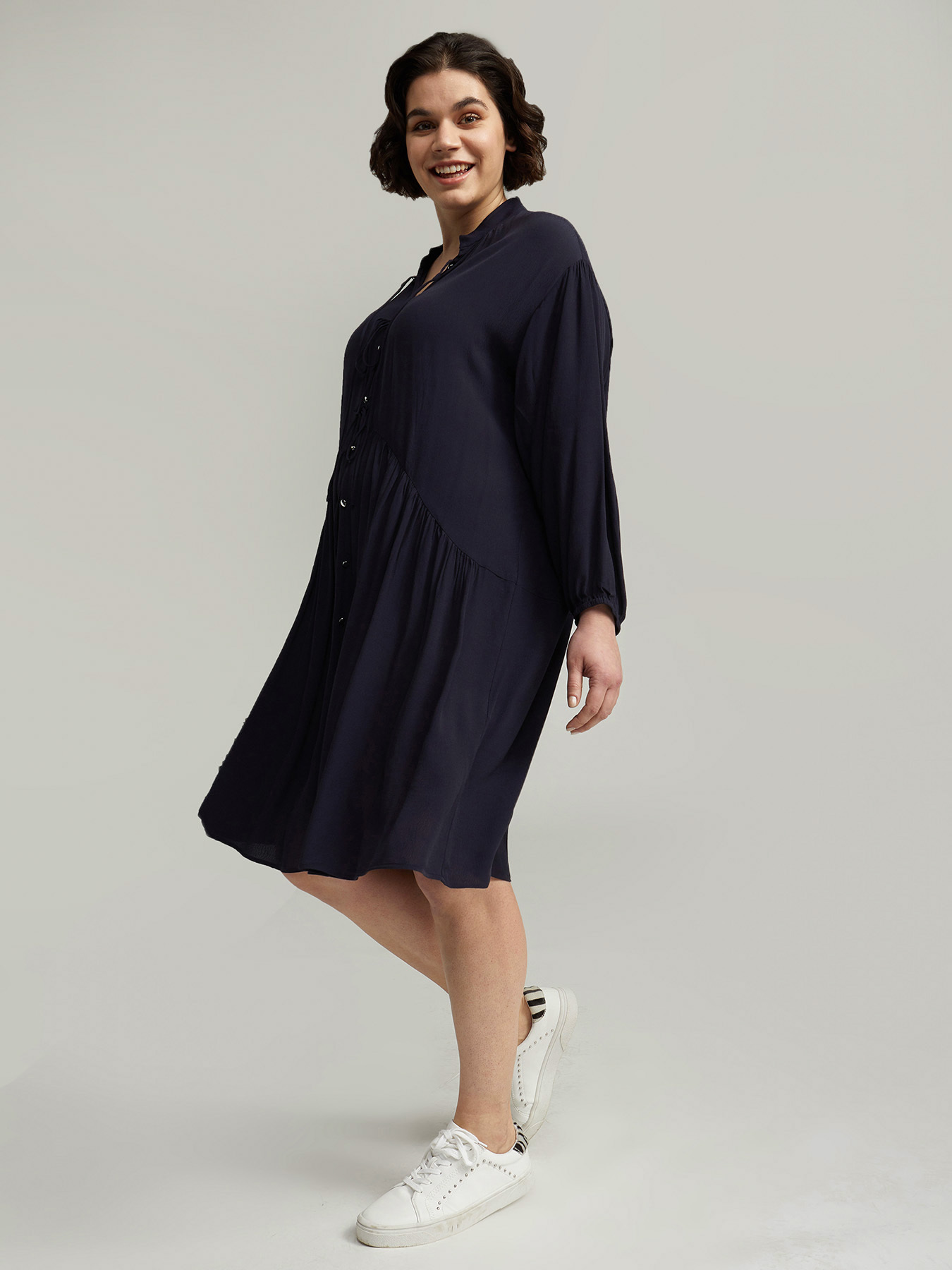 Hemdblusenkleid aus Viskose image number 0