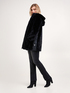Cappotto in tessuto effetto pelliccia image number 2