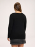 Jersey t-shirt with neckline detail image number 1