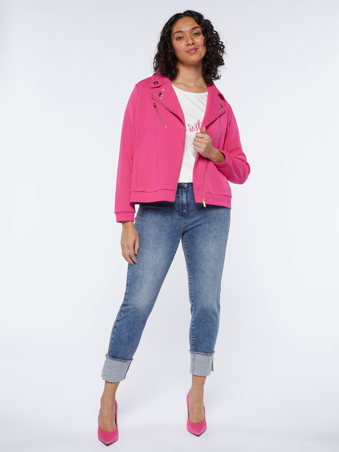 Felpa modello biker image number 2