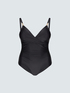 One-piece swimsuit with crossover neckline image number 5
