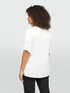 Blouse with front zip image number 1