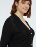 Cardigan mit Mikro-R&uuml;schen image number 3