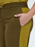 Pantalones Wide Leg bicolor image number 3