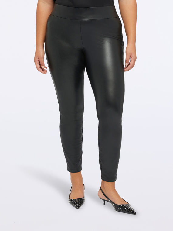 Leggings lin tessuto lucido | Fiorella Rubino