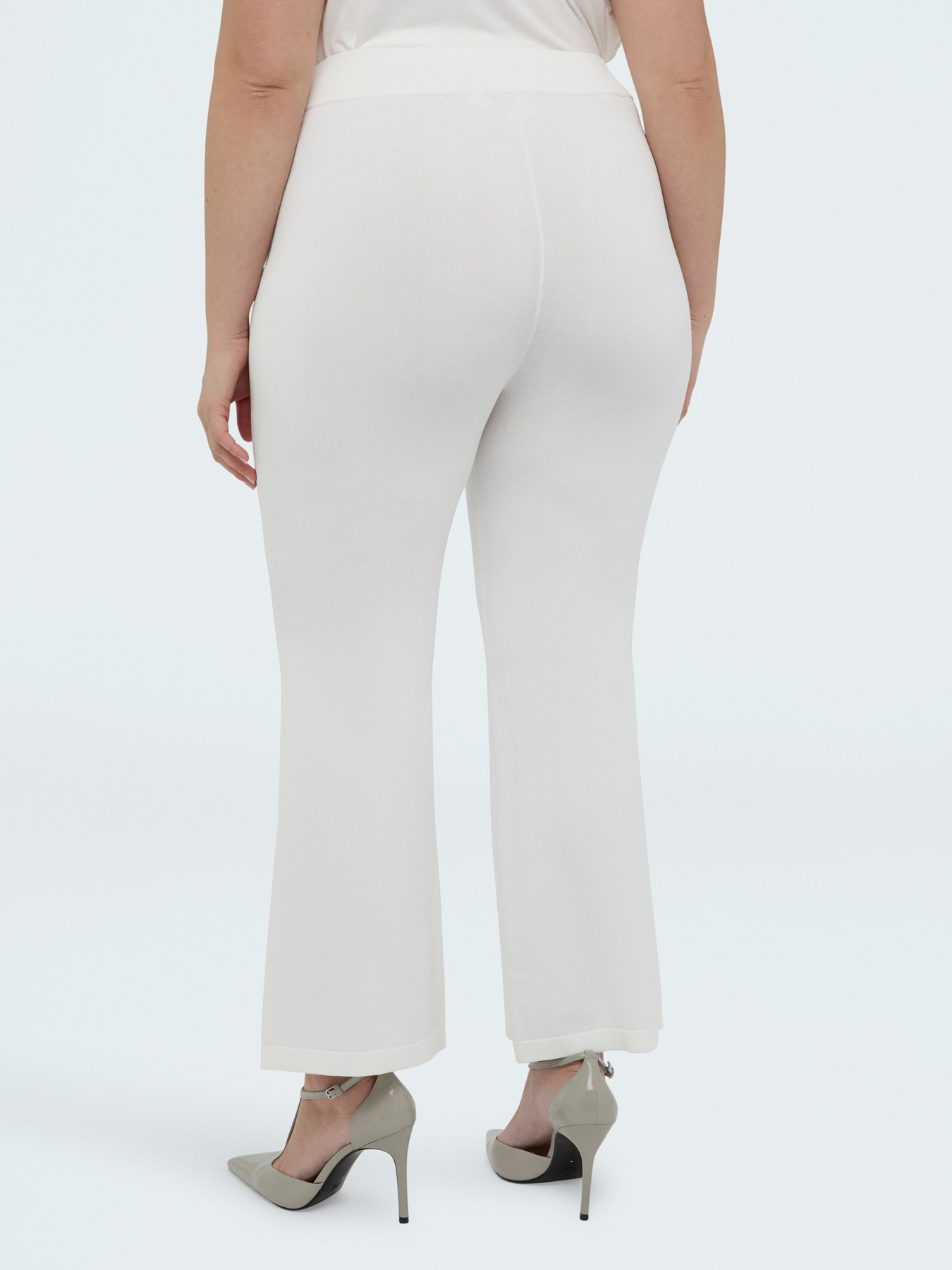 Flare Knit Pants image number 1