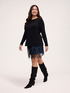 Rundhals-Pullover aus Viskose-Mischgewebe image number 2