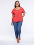 Jeans Slim Girlfit modello Zaffiro con ricami image number 2