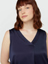 Top with front pleat image number 2