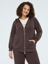 Hoodie with hotfix bands image number 1