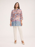 Georgette shirt with print image number 2