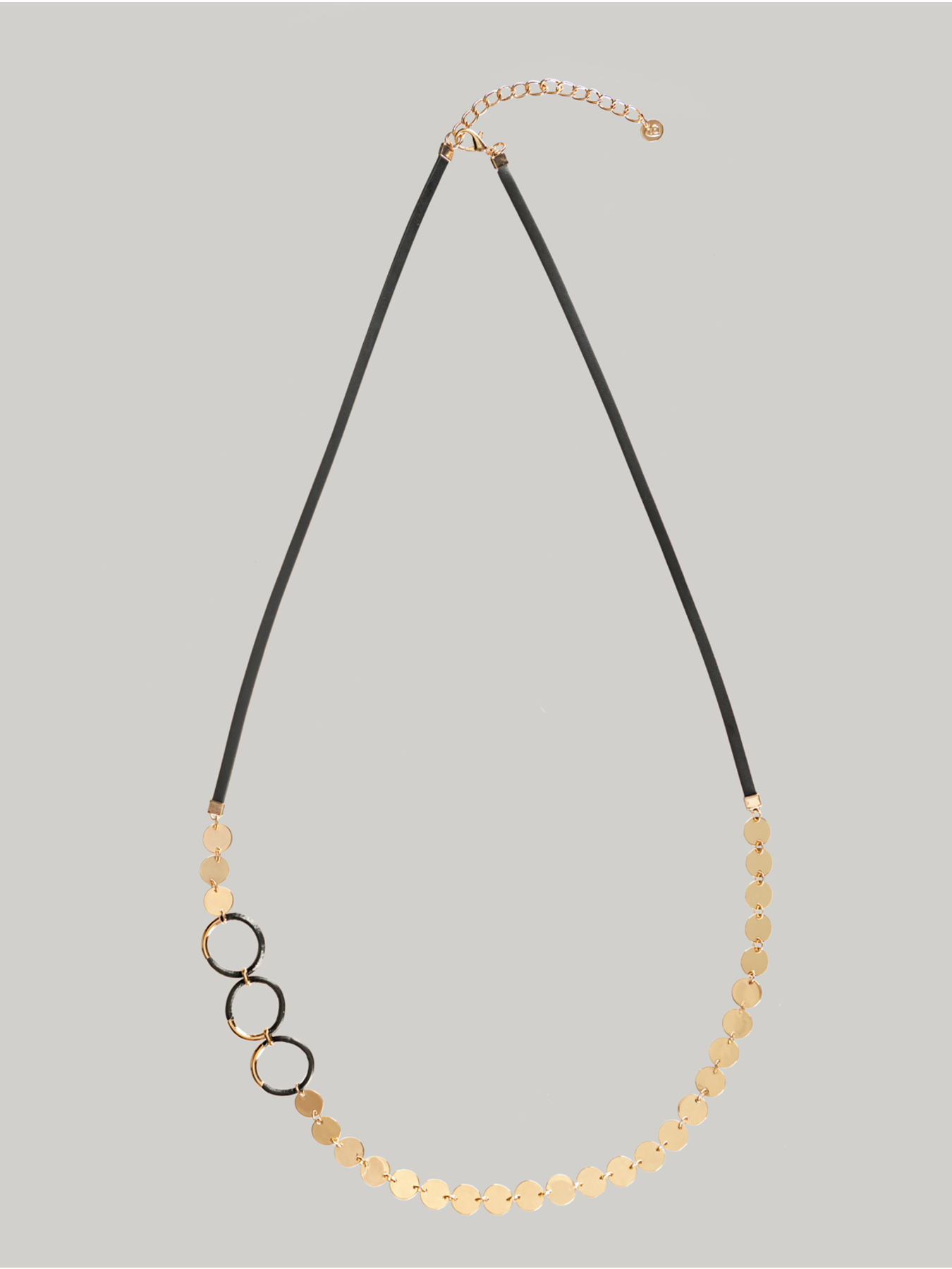 Collana lunga bicolore image number 2